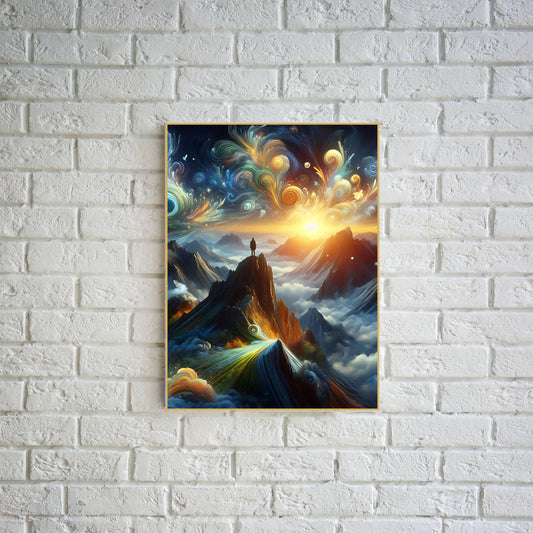 Mindposter - Unstoppable | 50 x 70 cm | ohne Rahmen