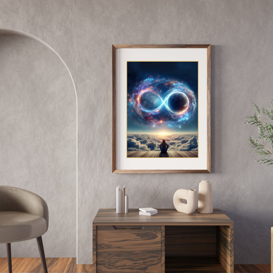 Mindposter - Infinity | 50 x 70 cm | ohne Rahmen