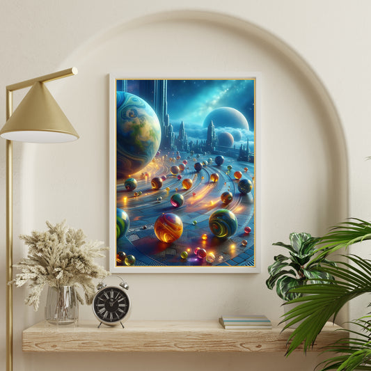 Mindposter - Planetarium | 50 x 70 cm | ohne Rahmen